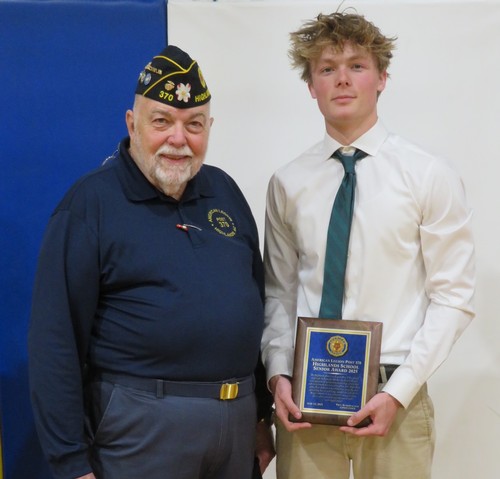 Recipient Finneas Garner
